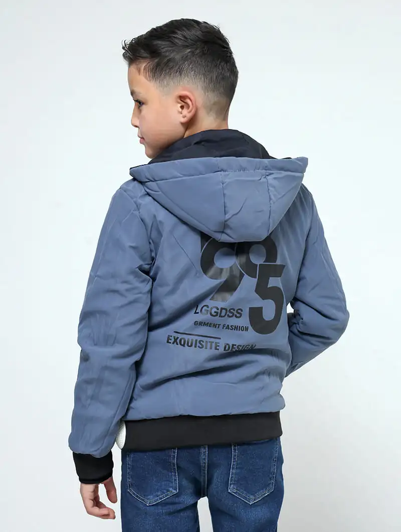 Blouson double-face garçon